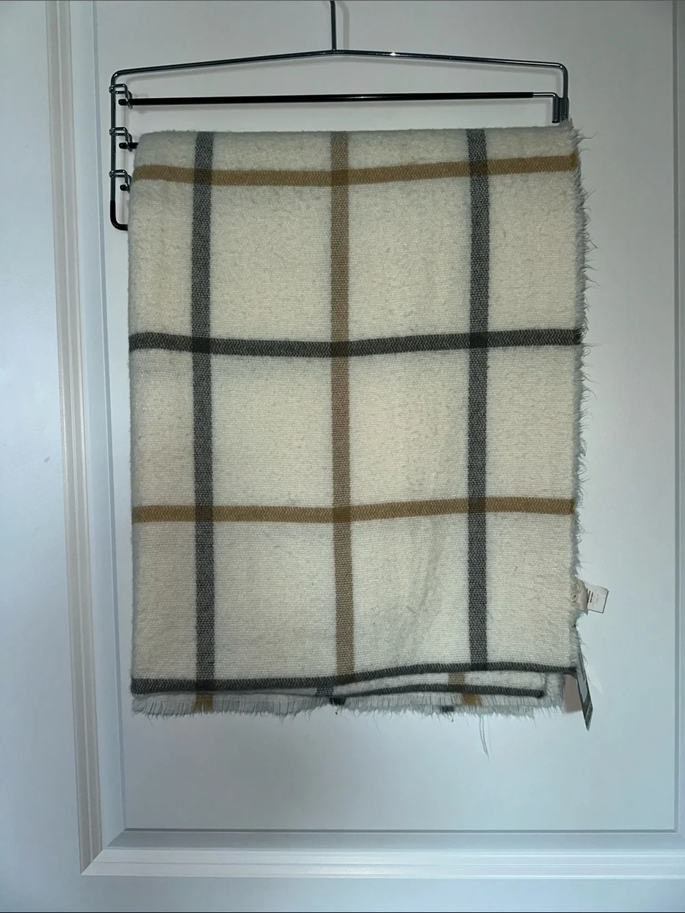Boohoo Oversized Large Scale Check Scarf
